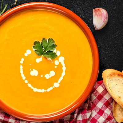 Marchewkowo-kokosowa zupa krem