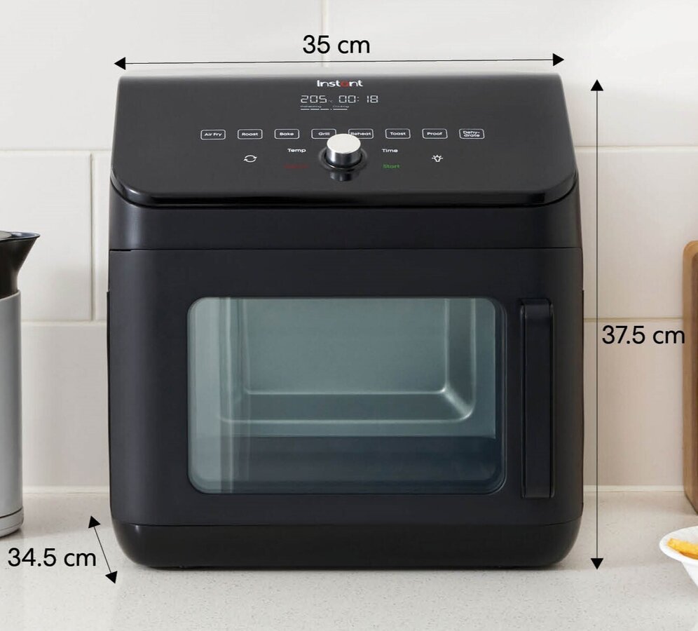 8 programów inteligentnych w jednym mini-piekarniku