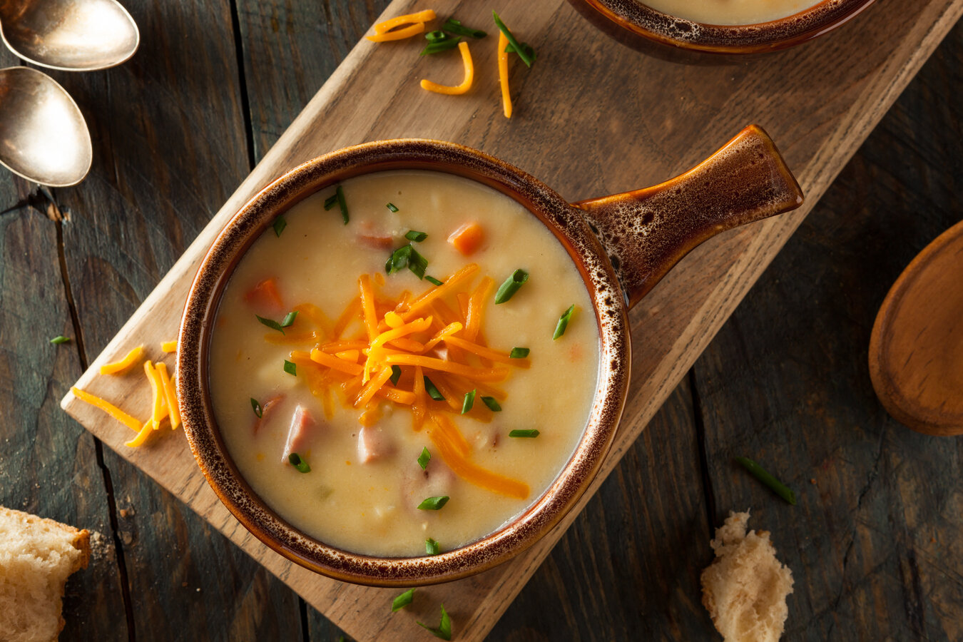 Zupa serowo-brokułowa